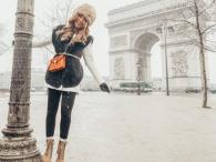 Pia Muehlenbeck odwiedziła Paryż zimą